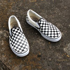 Checkered Vans